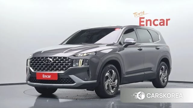 Hyundai The New Santa Fe 2022 Серый из Кореи