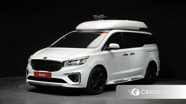 Kia The New Carnival 2018 Белый из Кореи