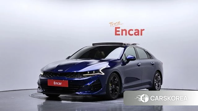 Kia K5 3rd generation 2021 Синий из Кореи