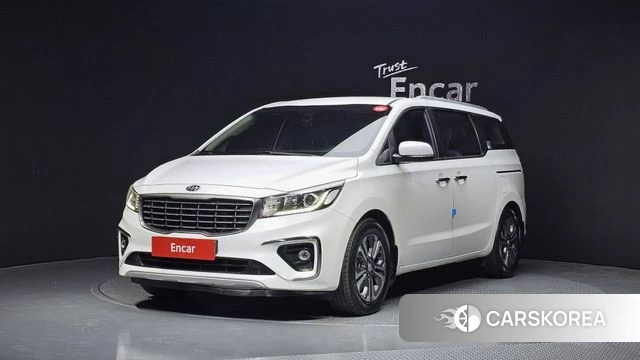 Kia The New Carnival 2020 Белый из Кореи