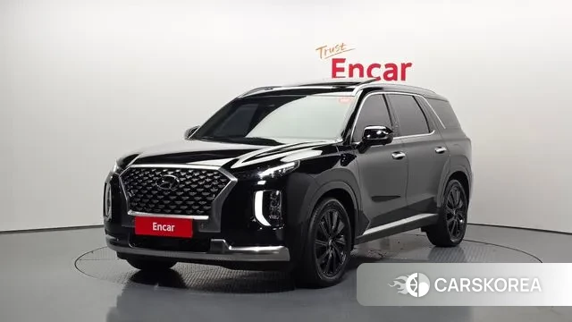 Hyundai Palisade 2021 Черный из Кореи