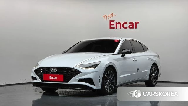 Hyundai Sonata (DN8) 2022 Белый из Кореи