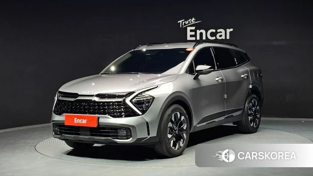 Kia Sportage 5th Generation 2024 Серебристо-серый из Кореи