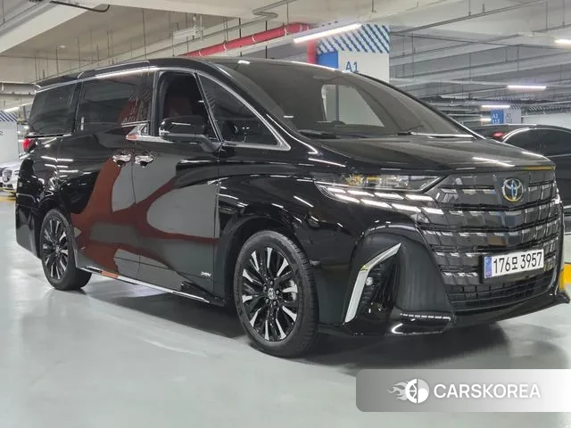 Toyota Alphard 4th Generation 2025 Черный из Кореи