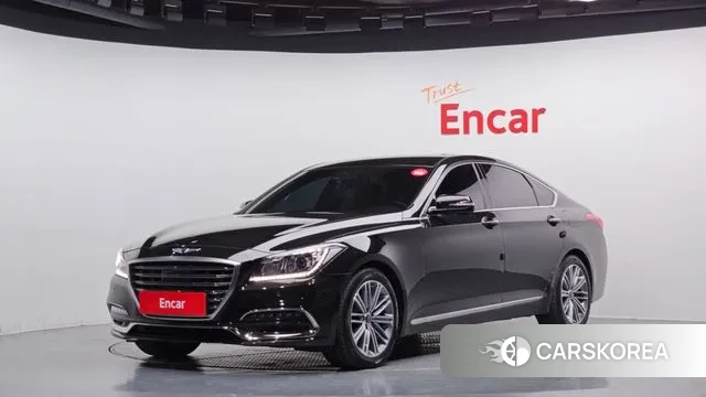 Genesis G80 2018 Черный из Кореи