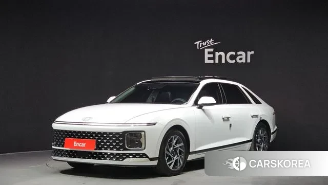 Hyundai Grandeur (GN7) 2023 Белый из Кореи