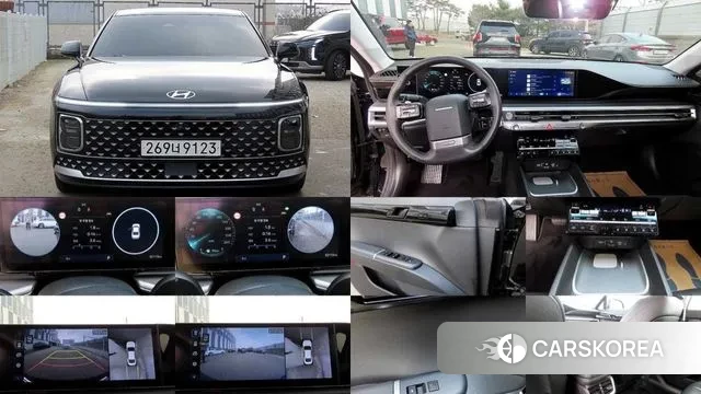 Hyundai Grandeur (GN7) 2023 Черный из Кореи