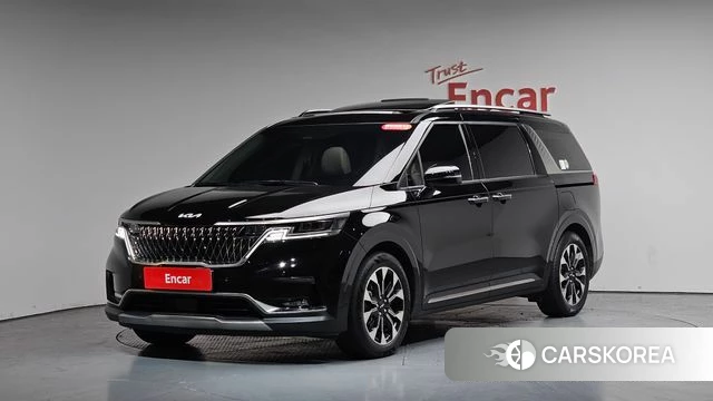 Kia Carnival 4th generation 2023 Черный из Кореи