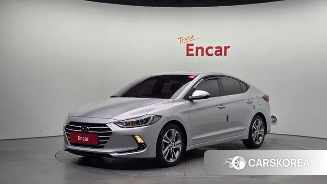 Hyundai Avante AD 2018 Серебряный из Кореи