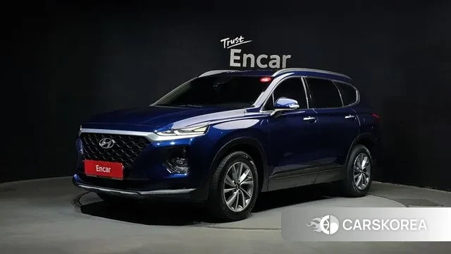 Hyundai Santa Fe TM 2019 Синий из Кореи