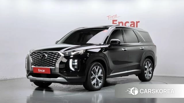 Hyundai Palisade 2021 Черный из Кореи