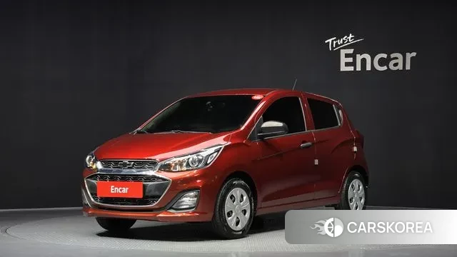 Chevrolet (GM Daewoo) The New Spark 2021 Красный из Кореи