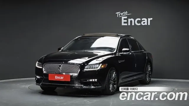 Lincoln Continental 10th Generation 2018 Черный из Кореи