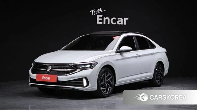 Volkswagen 7th Generation of Jetta 2022 Белый из Кореи