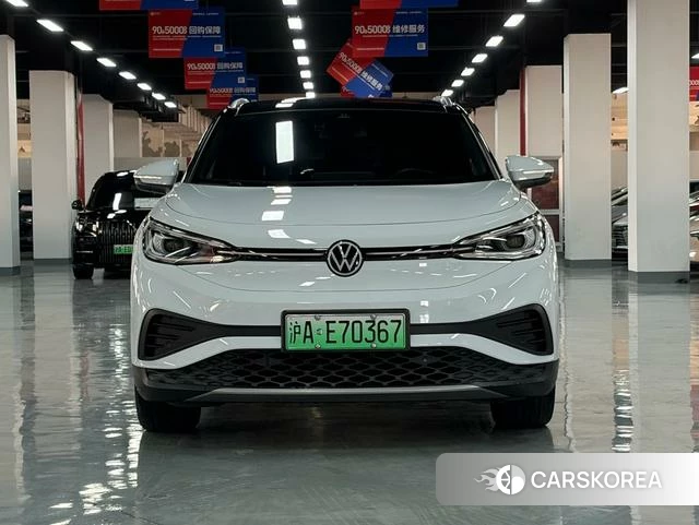 Volkswagen ID.4 X 2024 Белый из Китая