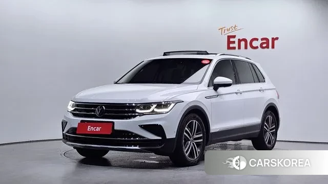 Volkswagen Tiguan second Generation 2023 Белый из Кореи