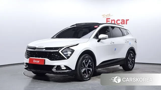 Kia Sportage 5th Generation Hybrid 2021 Белый из Кореи