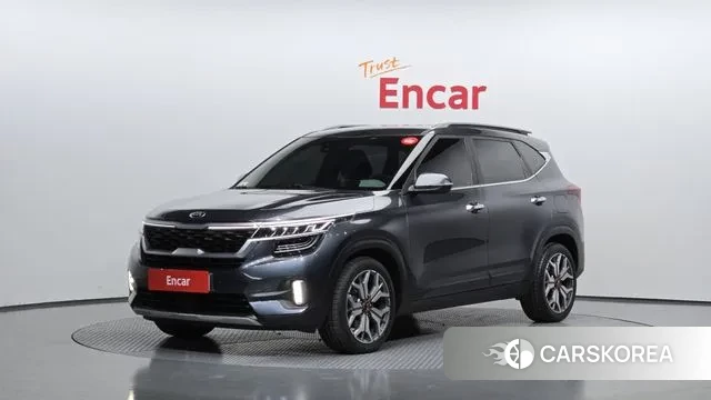 Kia Seltos 2019 Серый из Кореи