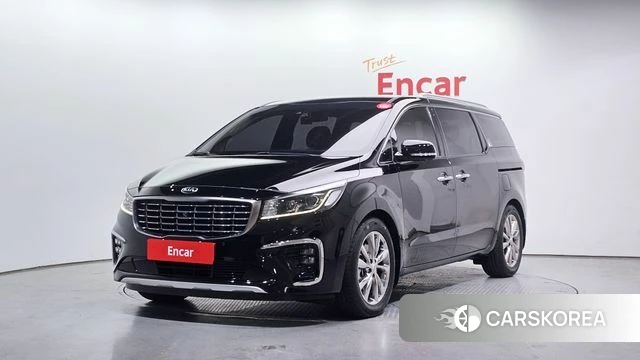 Kia The New Carnival 2019 Черный из Кореи