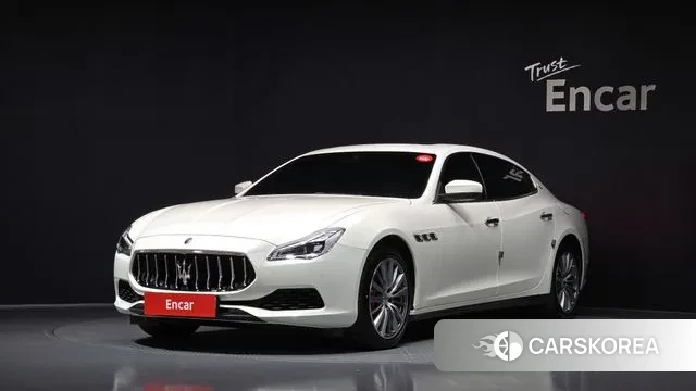 Maserati Quattroporte 2018 Белый из Кореи