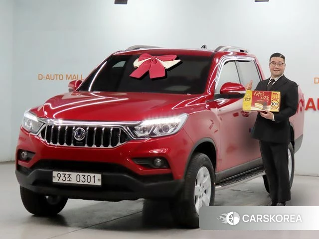 Ssangyong Rexton Sports Cannes 2019 Красный из Кореи