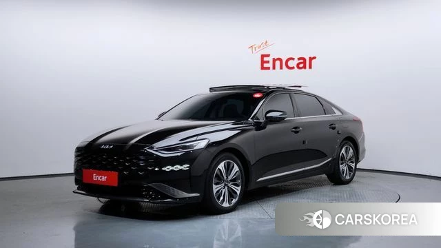 Kia K8 Hybrid 2022 Черный из Кореи