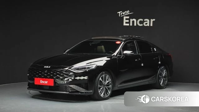 Kia K8 2021 Черный из Кореи