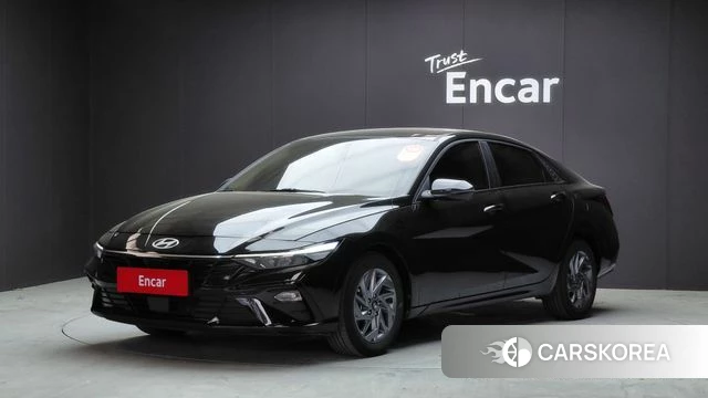 Hyundai The New Avante (CN7) 2023 Черный из Кореи