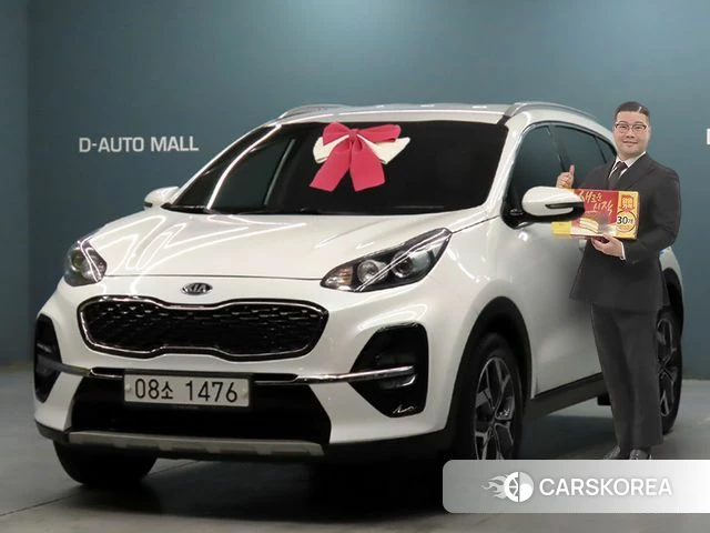 Kia Sportage The Bold 2019 Белый из Кореи
