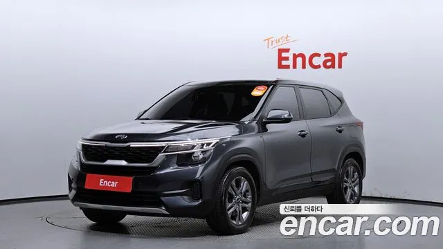 Kia Seltos 2020 Серый из Кореи