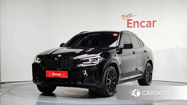 BMW X4 (G02) 2025 Черный из Кореи