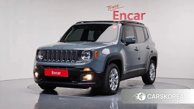 Jeep Renegade 2018 Серый из Кореи