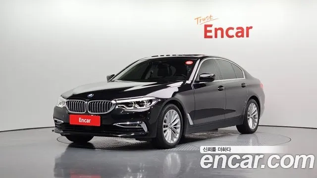 BMW 5 Series (G30) 2020 Черный из Кореи