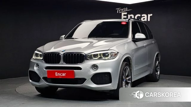 BMW X5 (F15) 2018 Серебристо-серый из Кореи