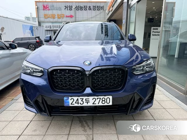 BMW X4 (G02) 2025 Синий из Кореи