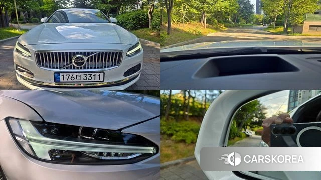 Volvo S90 2022 Белый из Кореи
