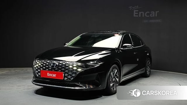 Hyundai The New Grandeur IG Hybrid 2022 Черный из Кореи