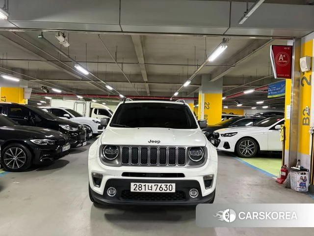 Jeep Renegade 2020 Белый из Кореи