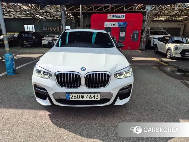 BMW X4 (G02) 2021 Белый из Кореи