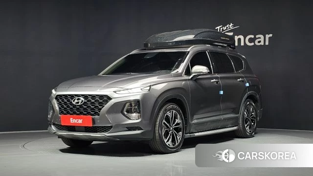 Hyundai Santa Fe TM 2018 Серый из Кореи
