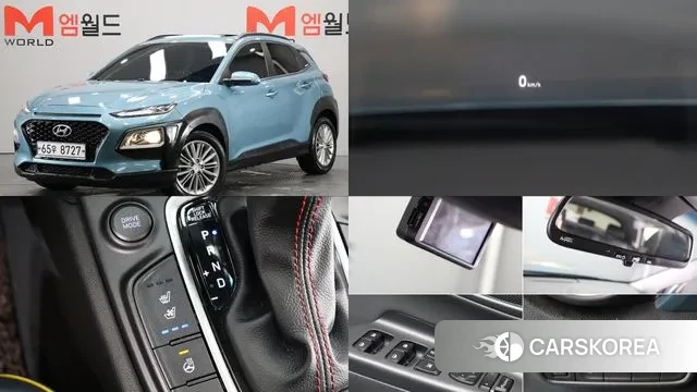 Hyundai Kona 2018 Синий из Кореи