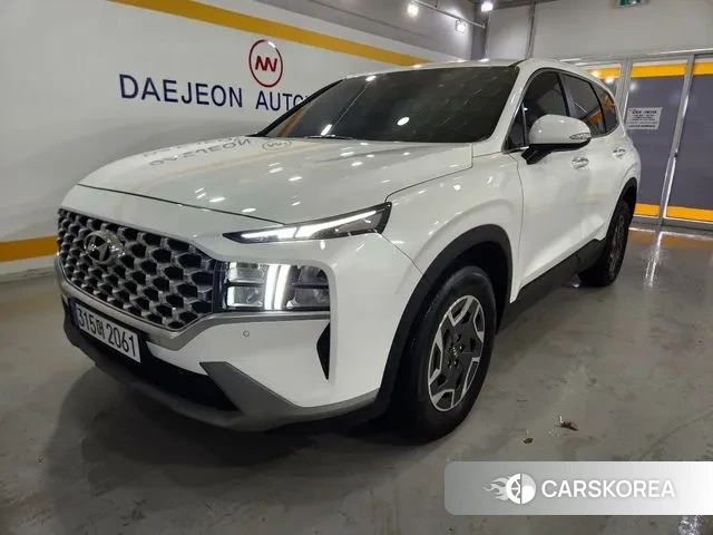 Hyundai The New Santa Fe 2021 Белый из Кореи