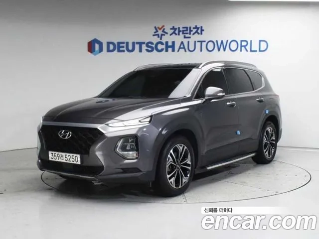 Hyundai Santa Fe TM 2018 Серый из Кореи