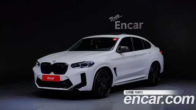 BMW X4M (G02) 2023 Белый из Кореи