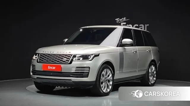 Land Rover Range Rover 4th Generation 2018 Серебристо-серый из Кореи