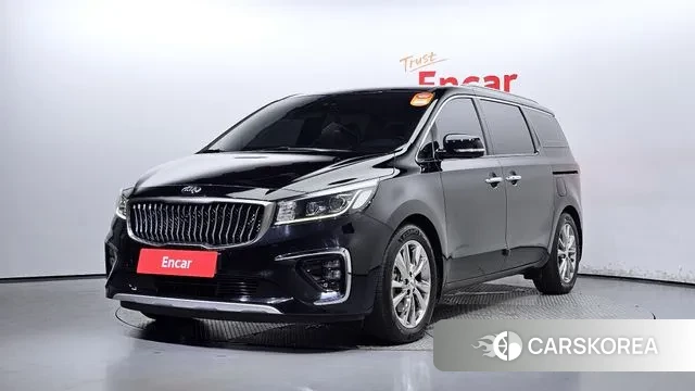 Kia The New Carnival 2018 Черный из Кореи