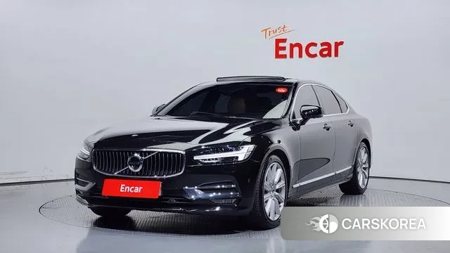 Volvo S90 2019 Черный из Кореи