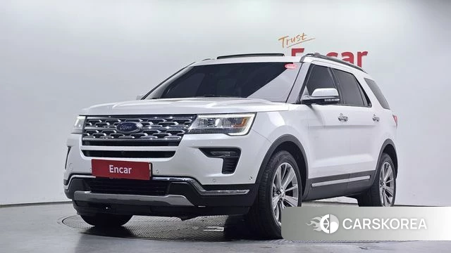 Ford Explorer 2018 Белый из Кореи