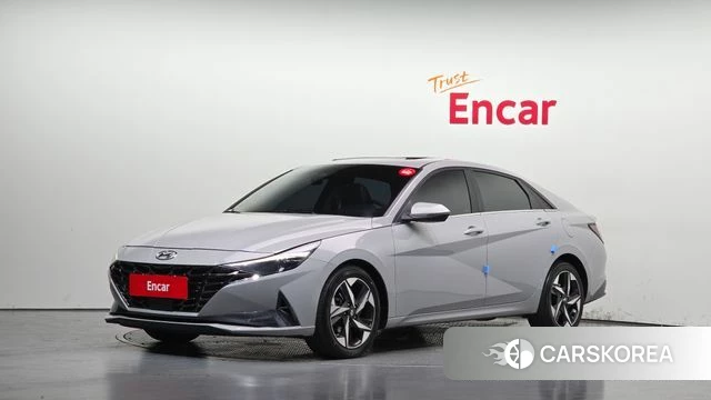 Hyundai Avante (CN7) 2020 Серебристо-серый из Кореи