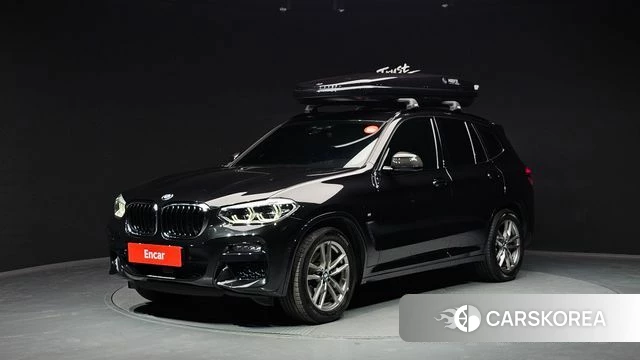 BMW X3 (G01) 2021 Черный из Кореи